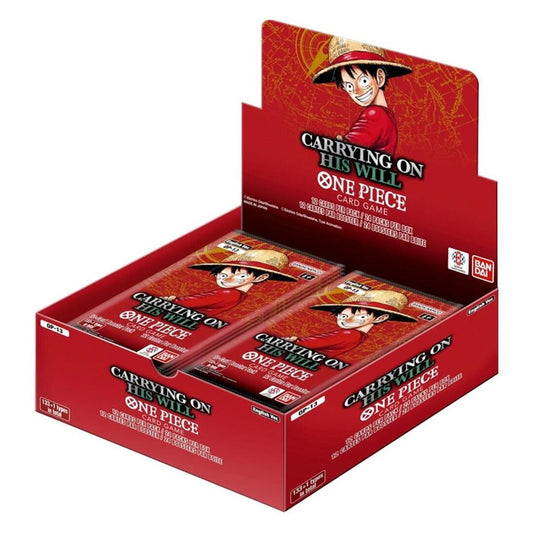 OP13 Carrying On His Will English booster box, factory sealed